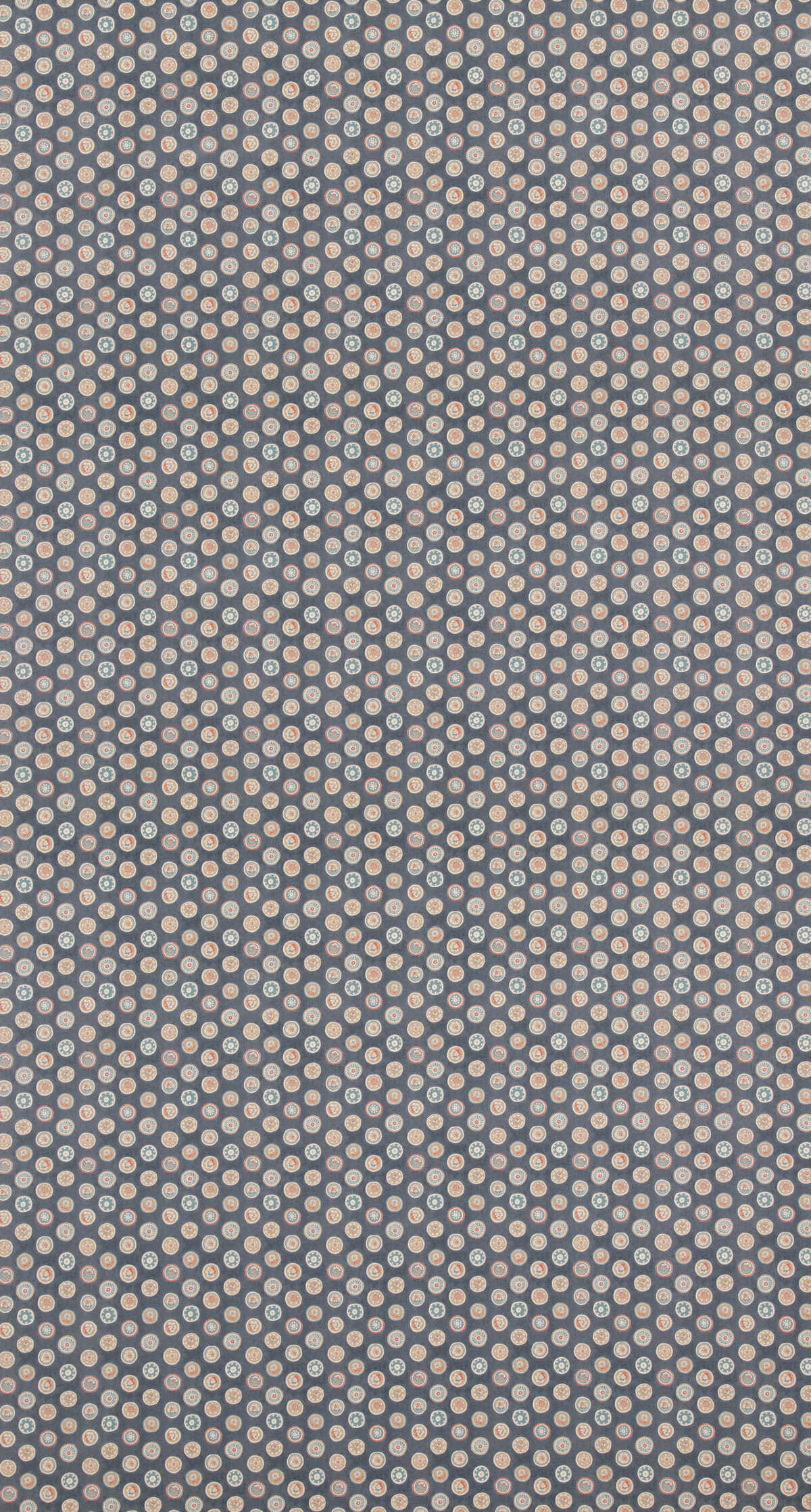 Court Buttons - Indigo - G P & J BAKER Fabric