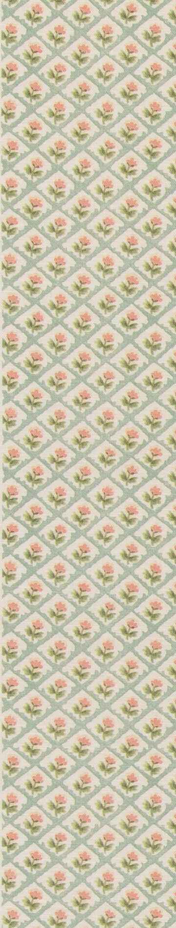 Bp1110950 Penny Aqua Pink G P J Baker Fabric - G P & J BAKER Fabric