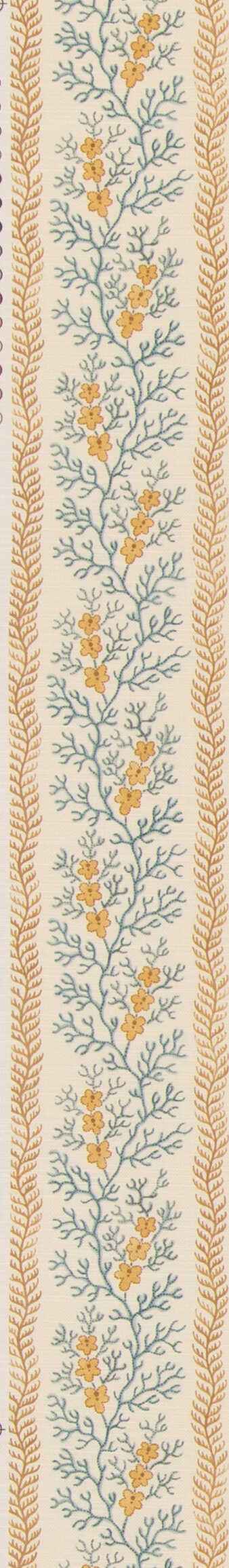 Bp1111140 Symington Ochre Blue G P J Baker Fabric - G P & J BAKER Fabric