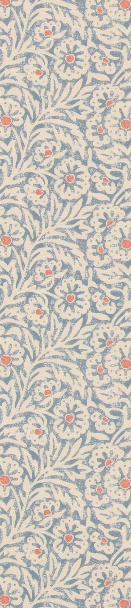 Flower Patch - Blue - G P & J BAKER Fabric