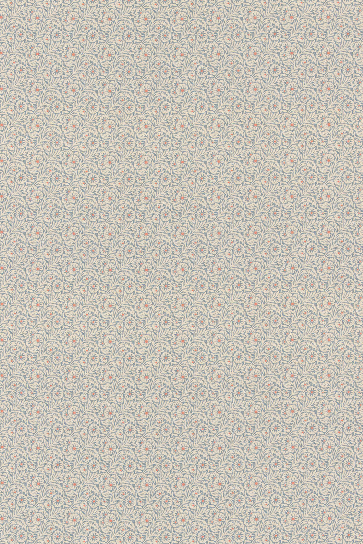 Flower Patch - Blue - G P & J BAKER Fabric
