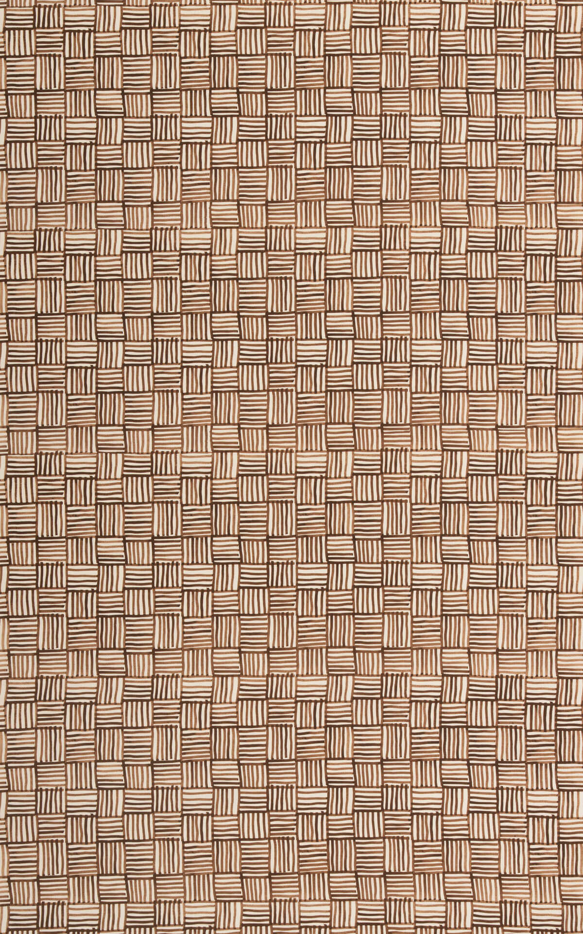 Crossroads - Chocolate - G P & J BAKER Fabric