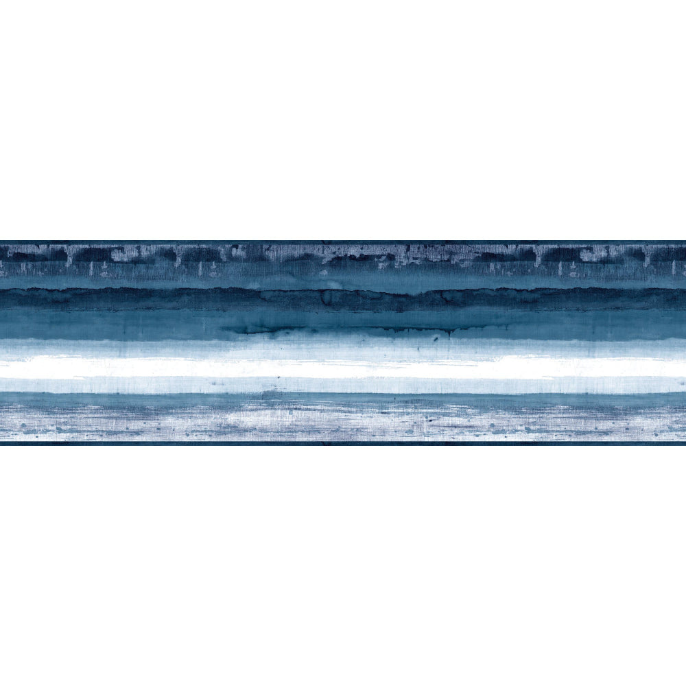 Mesa Wallpaper Border - Blues - York Wallcoverings - BP8267BD