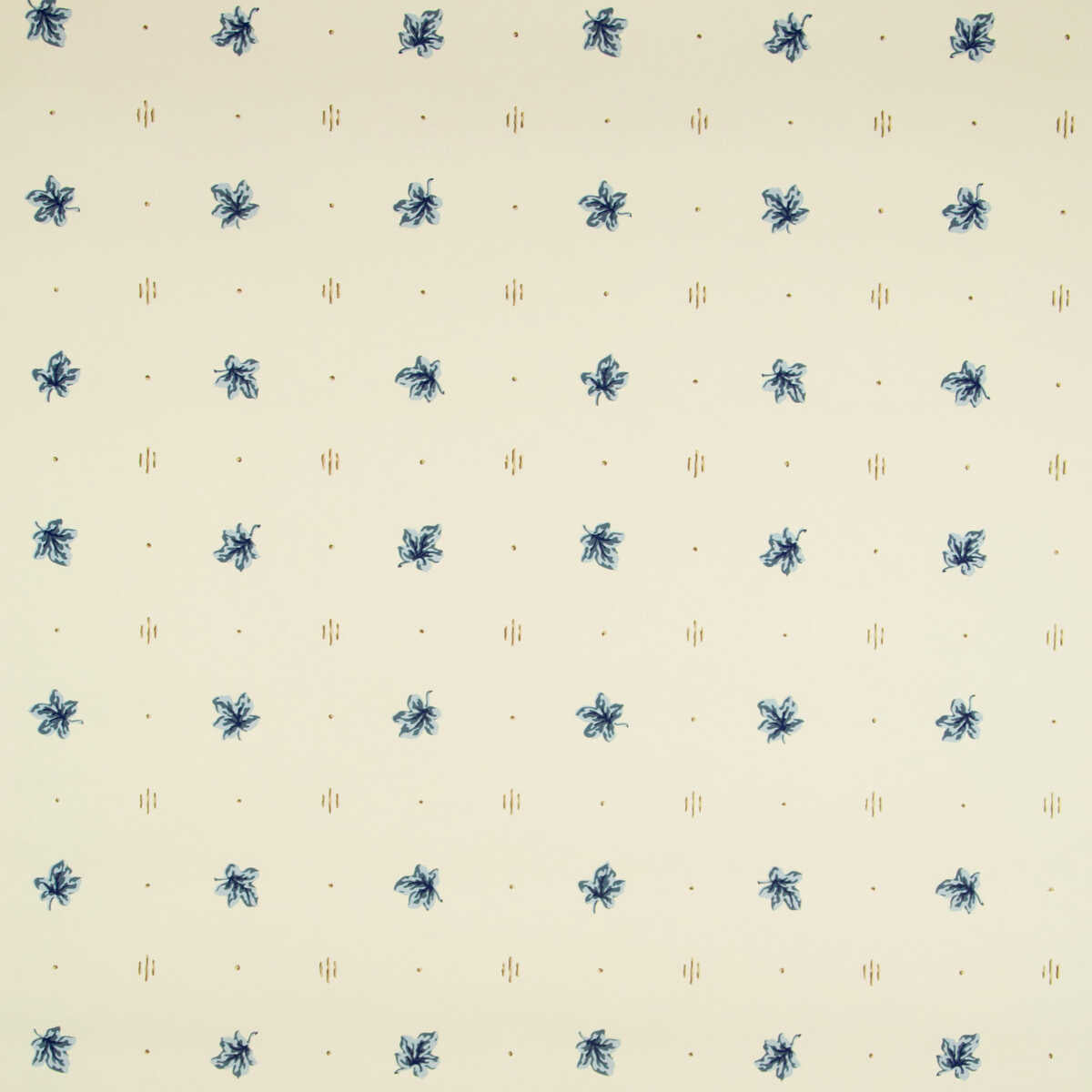 Tipperary - Blue - BRUNSCHWIG & FILS Wallpaper