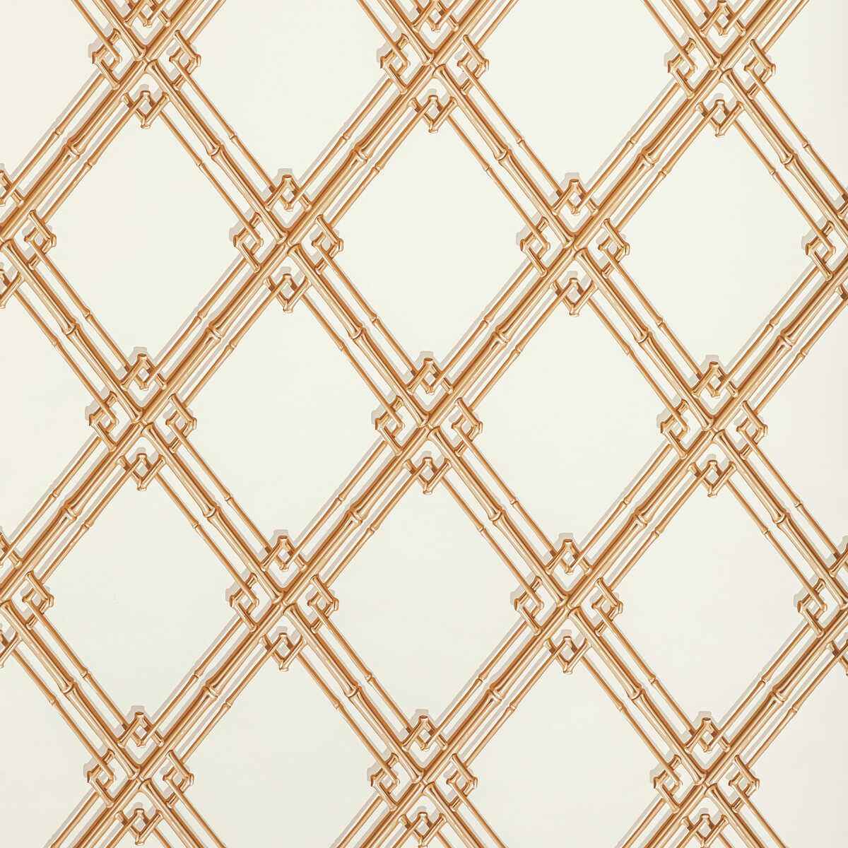 Br6941140 Treillage De Bambou Gold Brunschwig Fils Wallpaper - BRUNSCHWIG & FILS Wallpaper
