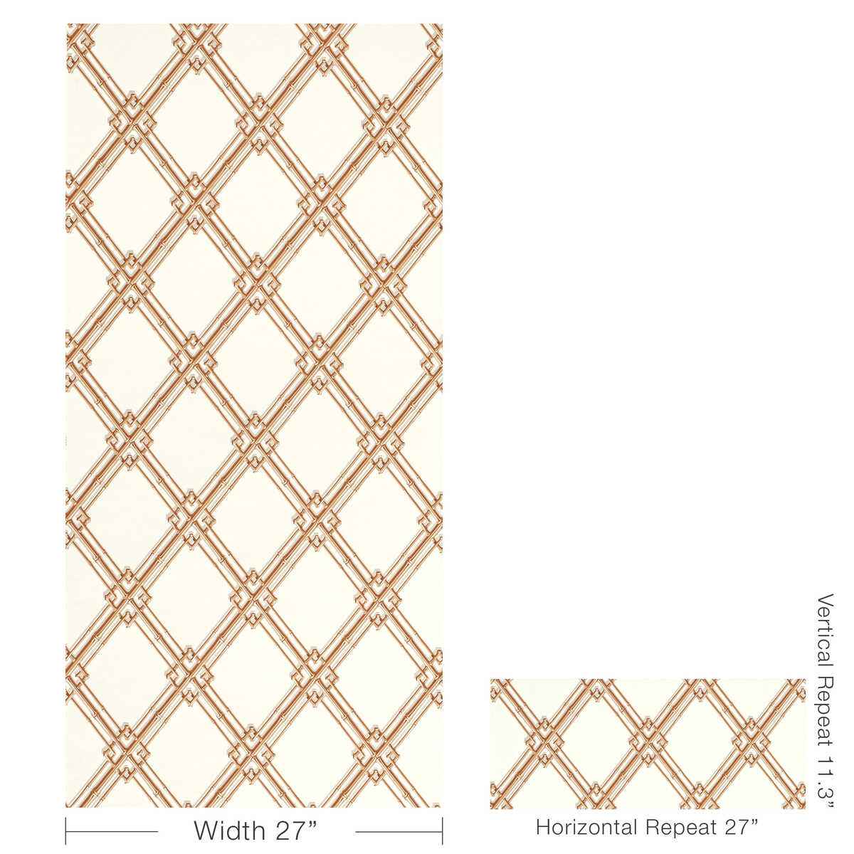 Br6941140 Treillage De Bambou Gold Brunschwig Fils Wallpaper - BRUNSCHWIG & FILS Wallpaper