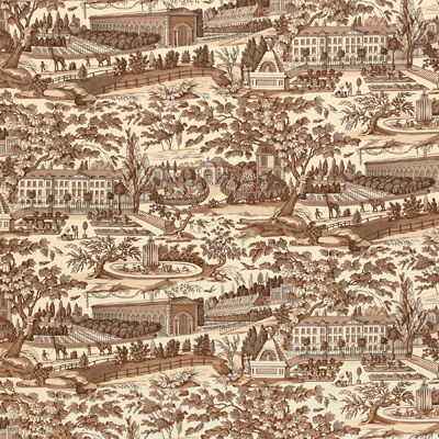 Br695048450 Zarafa Sepia Brunschwig Fils Wallpaper