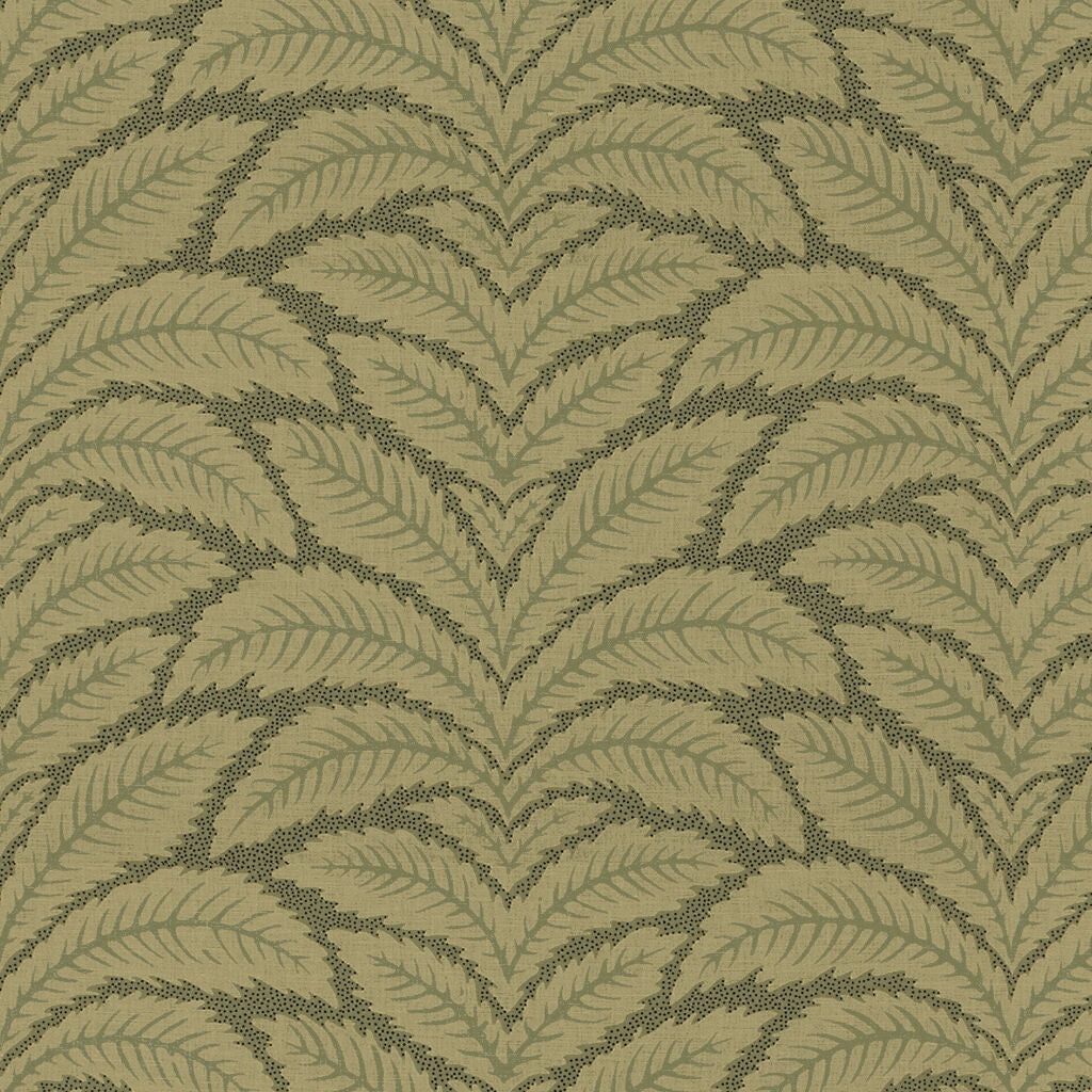 Talavera Silk Warp Print - Green - Brunschwig & Fils Fabric