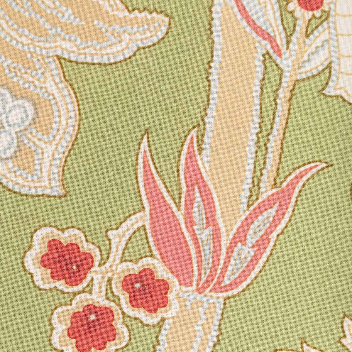 Br791213170 Seychelles Cotton Print Leaf Brunschwig Fils Fabric - BRUNSCHWIG & FILS Fabric