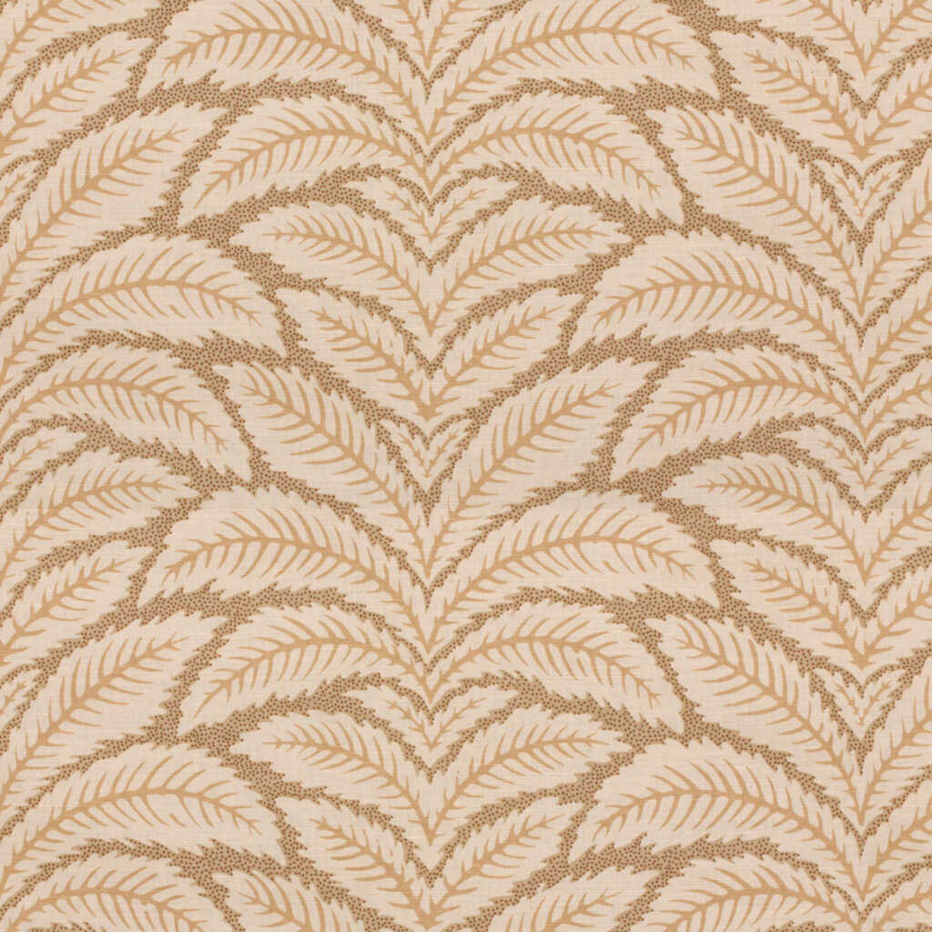 Talavera Cotton And Linen Print B - Eige - BRUNSCHWIG & FILS Fabric