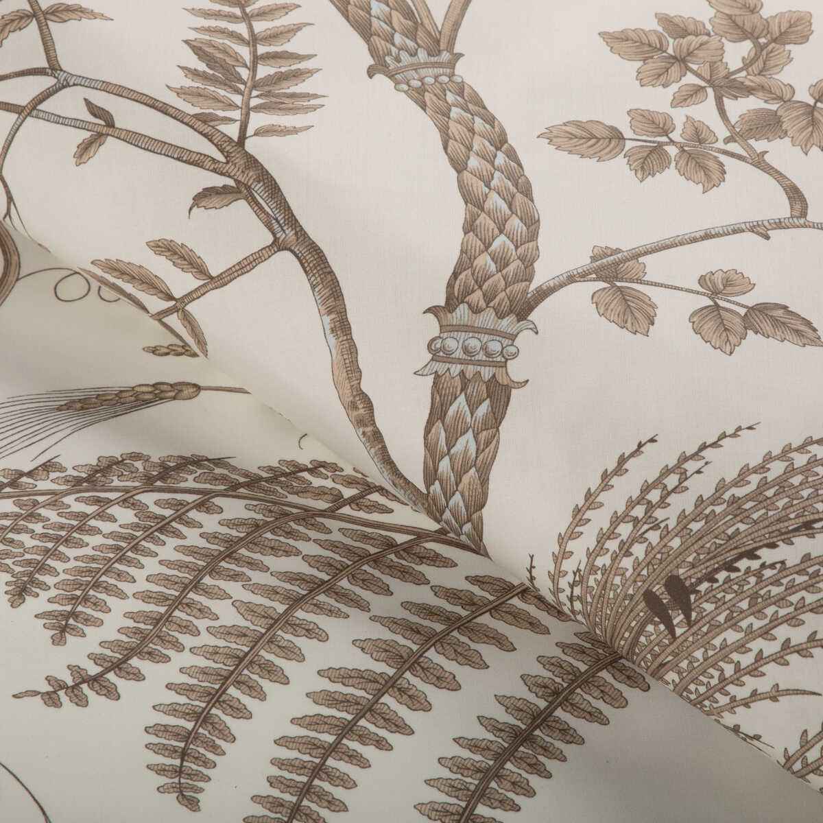 Br794310680 Bird And Thistle Cotton Print Beige Brunschwig Fils Fabric - BRUNSCHWIG & FILS Fabric