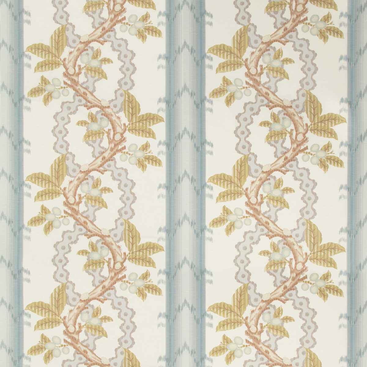 Br795105110 Josselin Cotton And Linen Print Slate Grey Brunschwig Fils Fabric