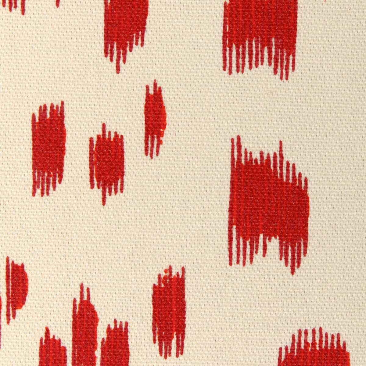 Br795851660 Les Touches Cotton Print Red Brunschwig Fils Fabric - BRUNSCHWIG & FILS Fabric
