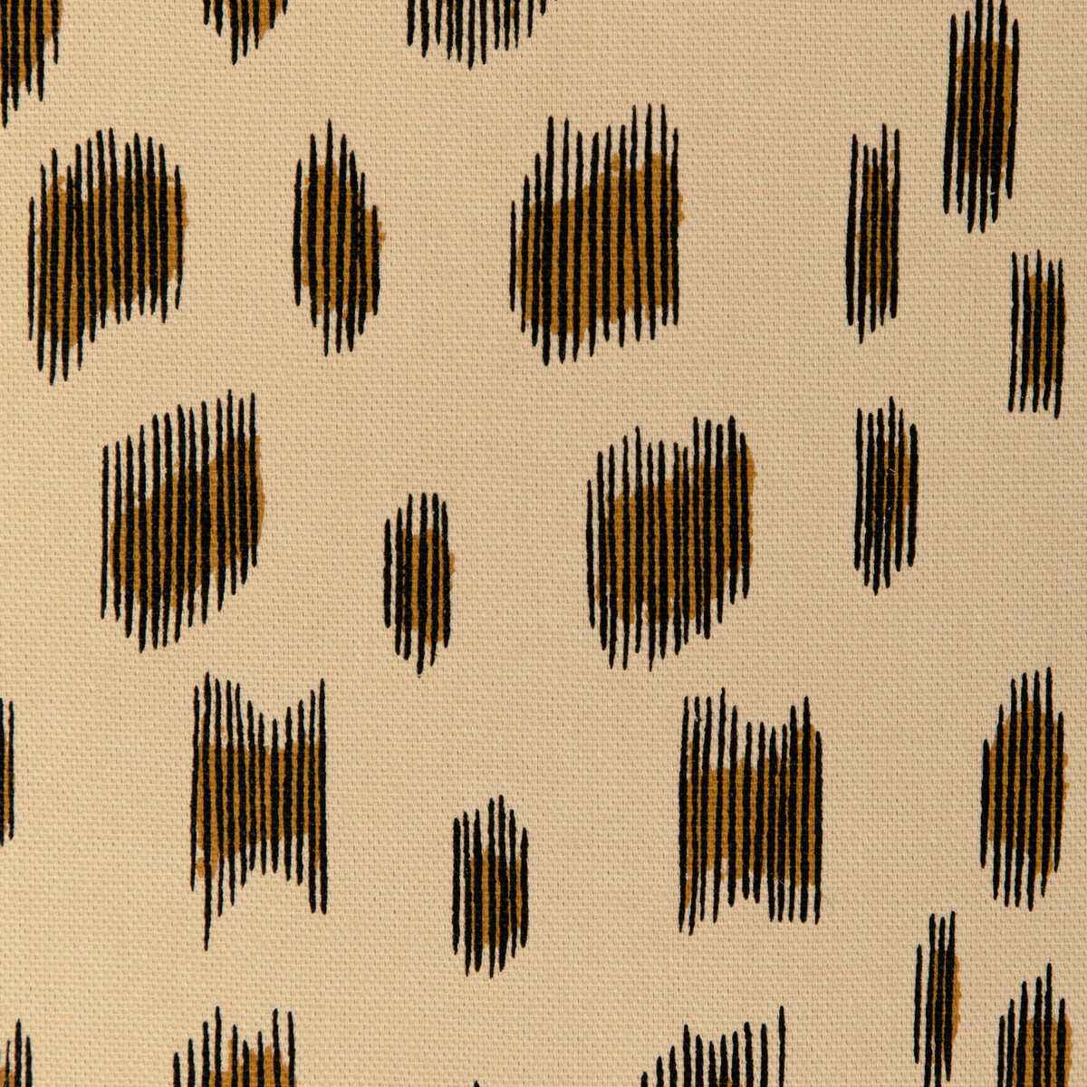 Br795858740 Les Touches Cotton Print Brown Brunschwig Fils Fabric - BRUNSCHWIG & FILS Fabric