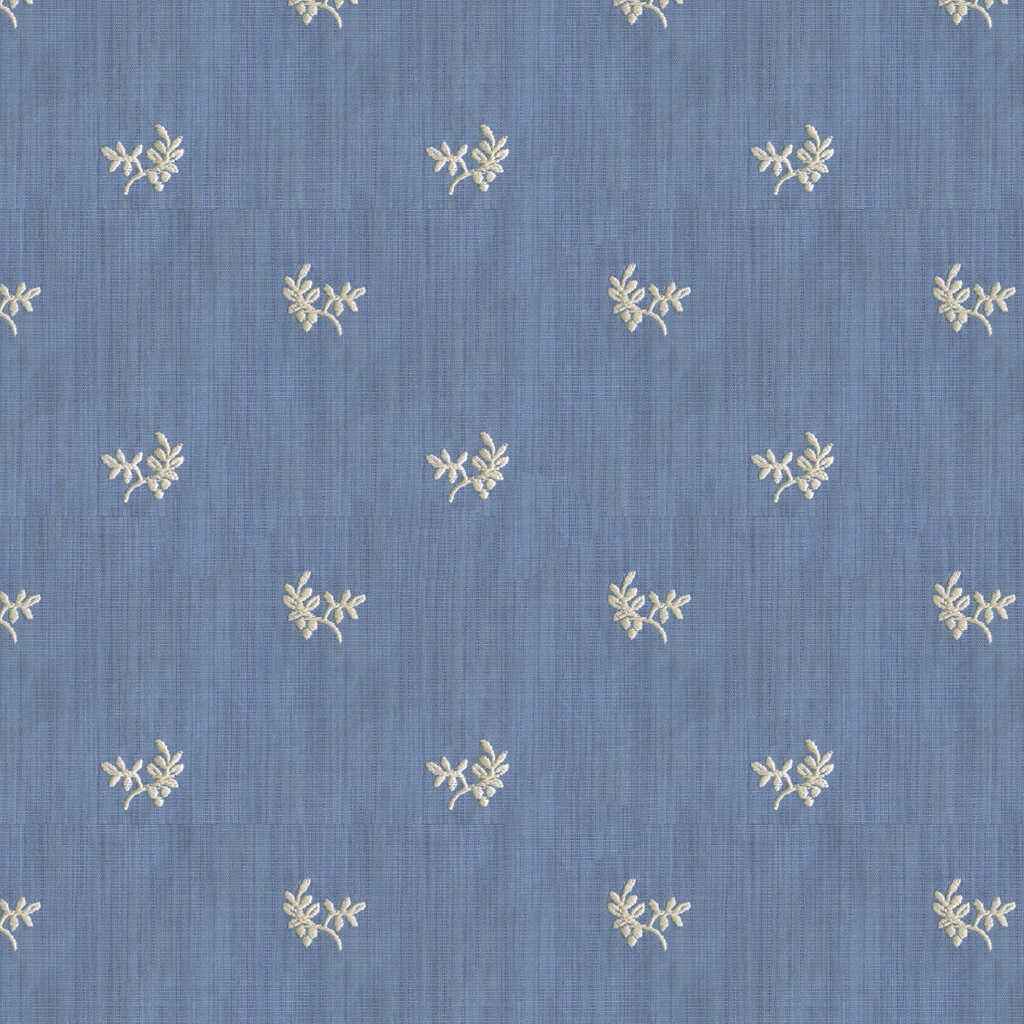 Br8000542210 Bayberry Strie Canton Blue Brunschwig Fils Fabric
