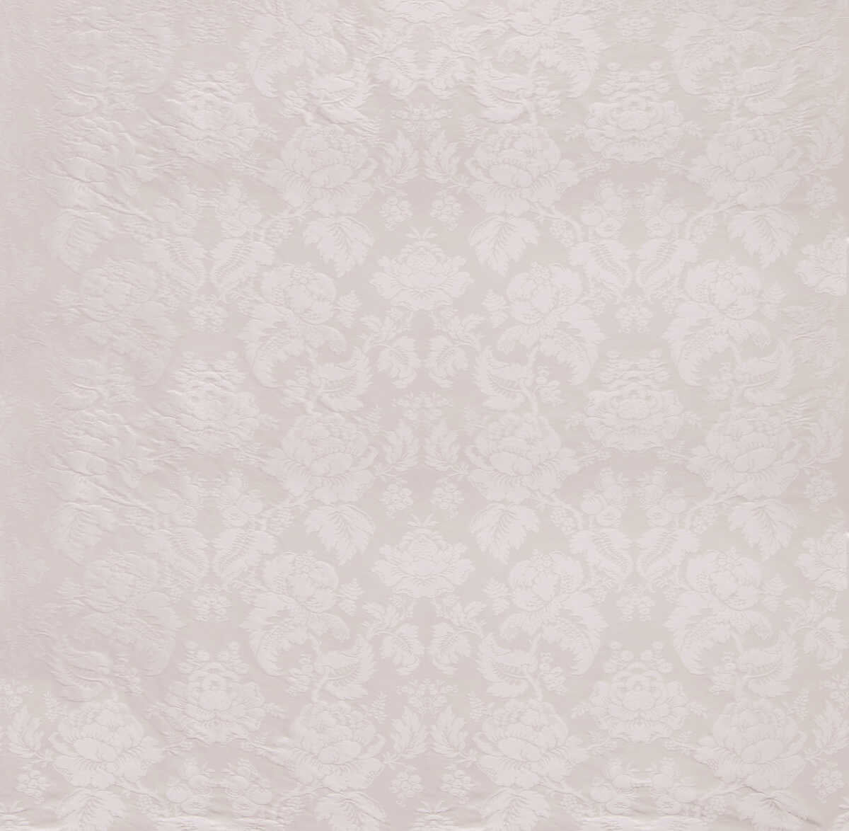 Moulins Damask - Snow - BRUNSCHWIG & FILS Fabric
