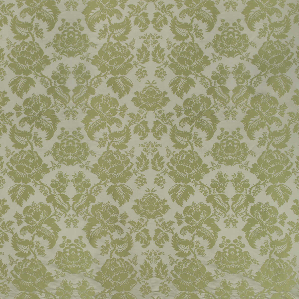 Moulins Damask - Lichen - BRUNSCHWIG & FILS Fabric