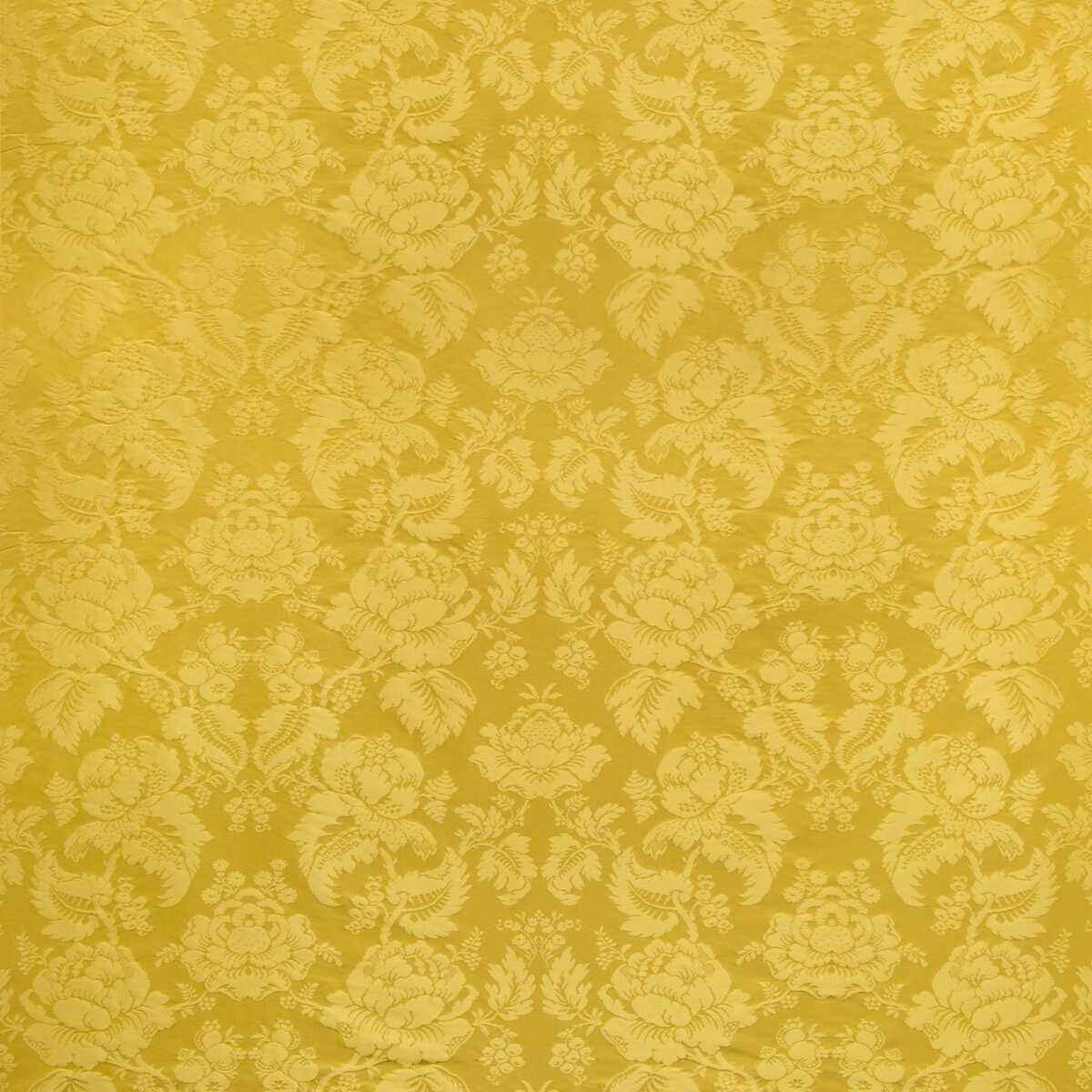 Br8103540 Moulins Damask Canary Brunschwig Fils Fabric