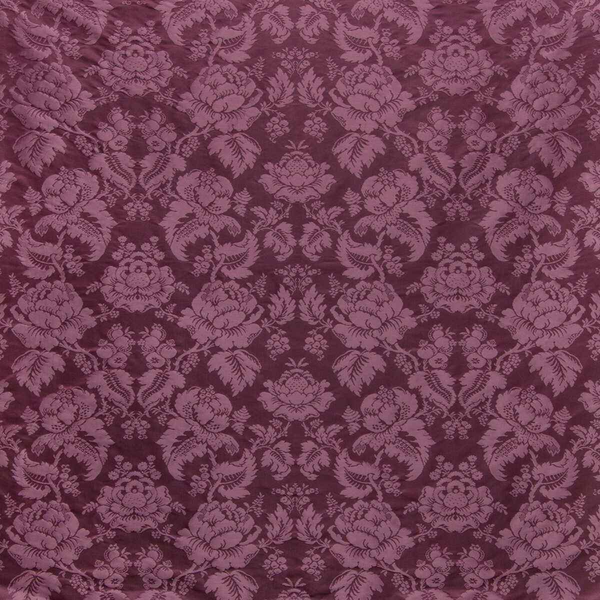 Br810359090 Moulins Damask Eggplant Brunschwig Fils Fabric - BRUNSCHWIG & FILS Fabric