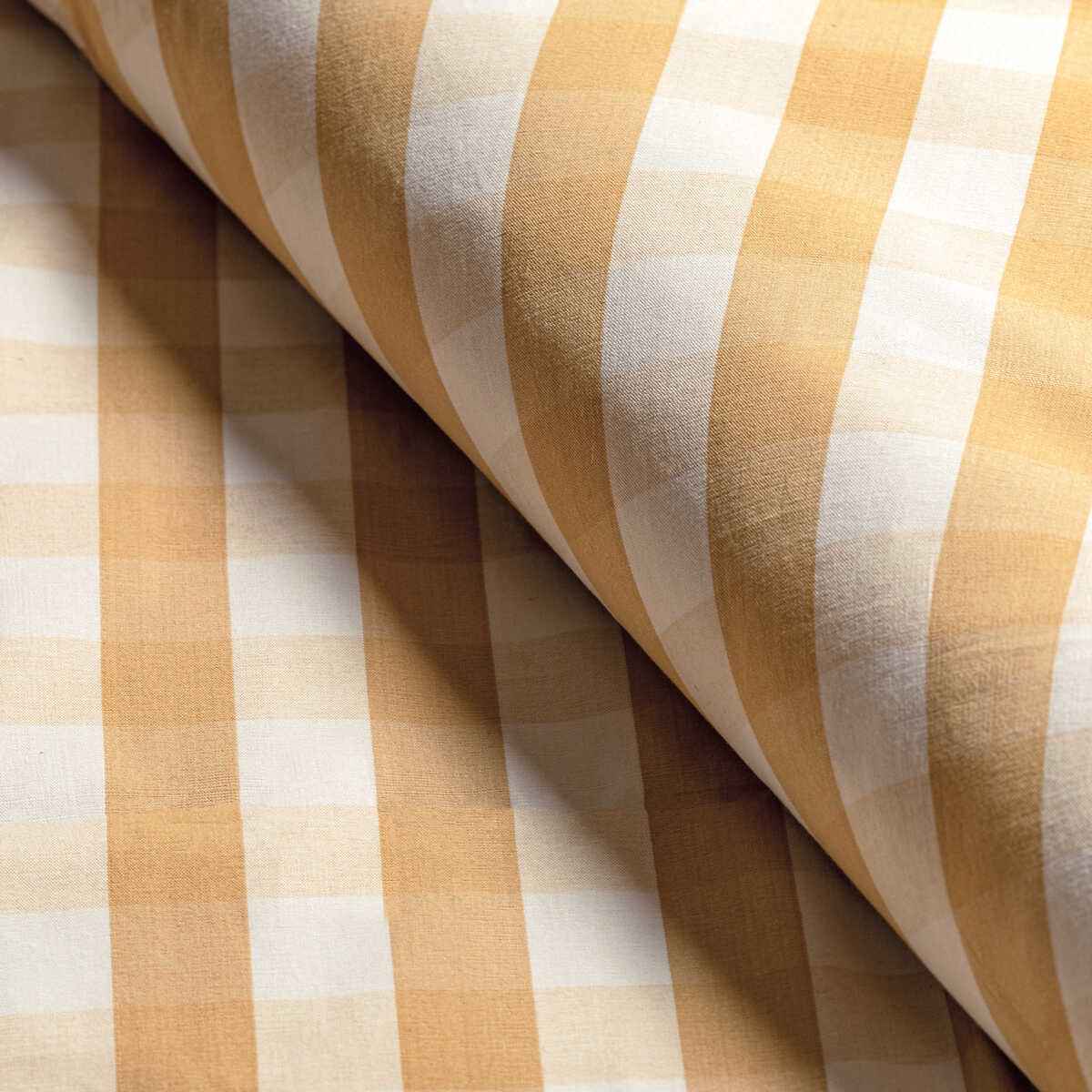 Br89149400 Carsten Check Gold Brunschwig Fils Fabric - BRUNSCHWIG & FILS Fabric