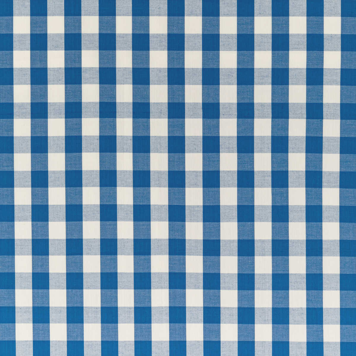 Carsten Check - Blue - BRUNSCHWIG & FILS Fabric