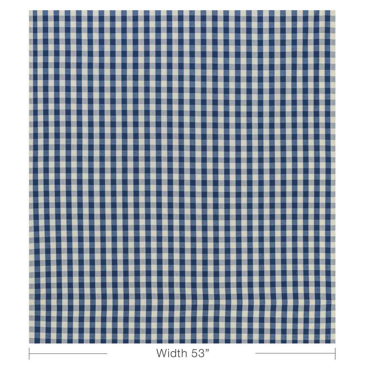 Br89149500 Carsten Check Navy Brunschwig Fils Fabric - BRUNSCHWIG & FILS Fabric