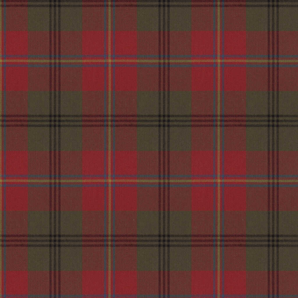 Millbrook Wool Plaid - Redwood - BRUNSCHWIG & FILS Fabric