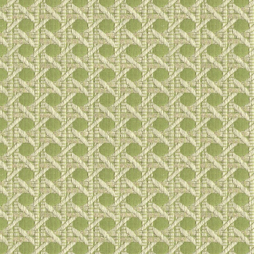 Monterey Woven Texture - Citron Green - BRUNSCHWIG & FILS Fabric