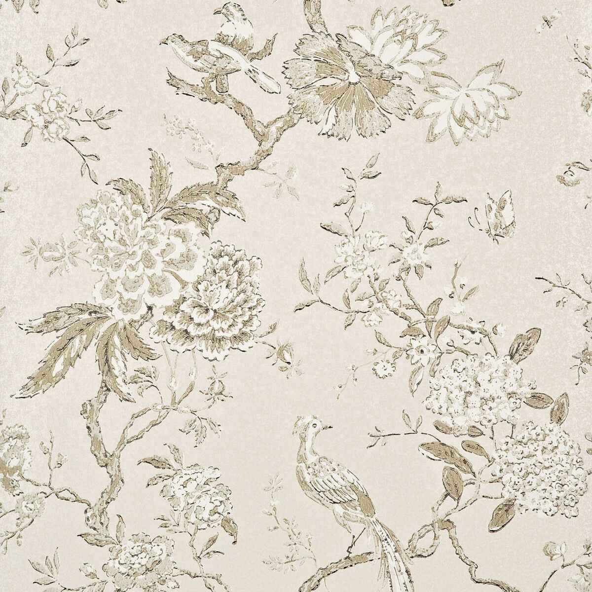 Bw4502910 Oriental Bird Ivory G P J Baker Wallpaper - G P & J BAKER Wallpaper