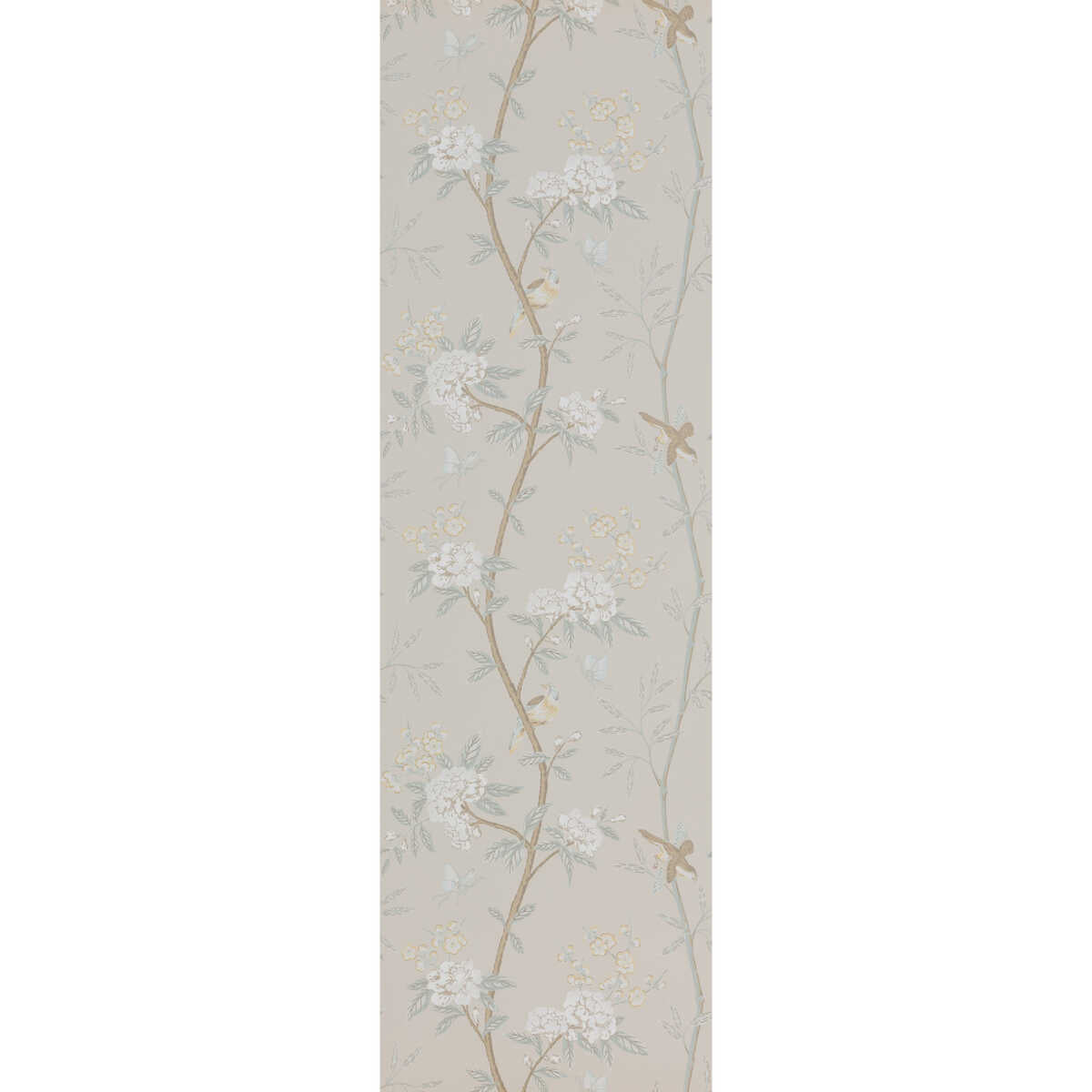 Peony & Blossom - Soft Aqua