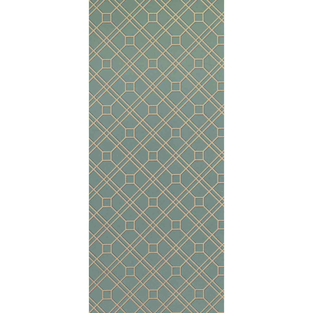 Bw45071120 Langdale Trellis Teal Bronze G P J Baker Wallpaper - G P & J BAKER Wallpaper