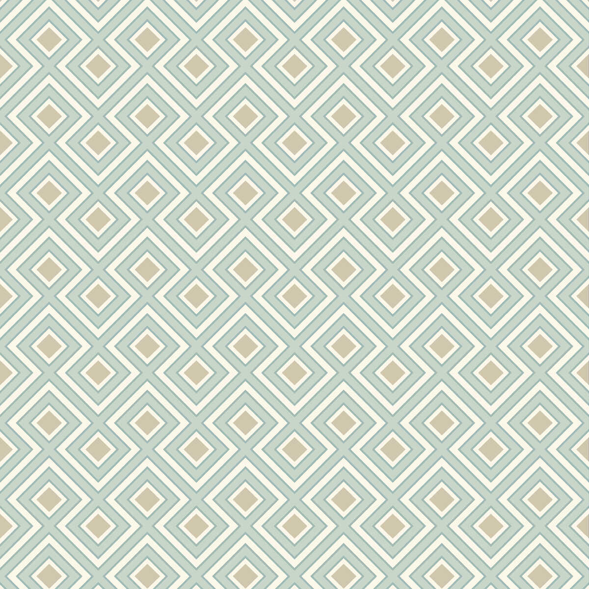 La Fiorentina Small - Aqua - G P & J BAKER Wallpaper