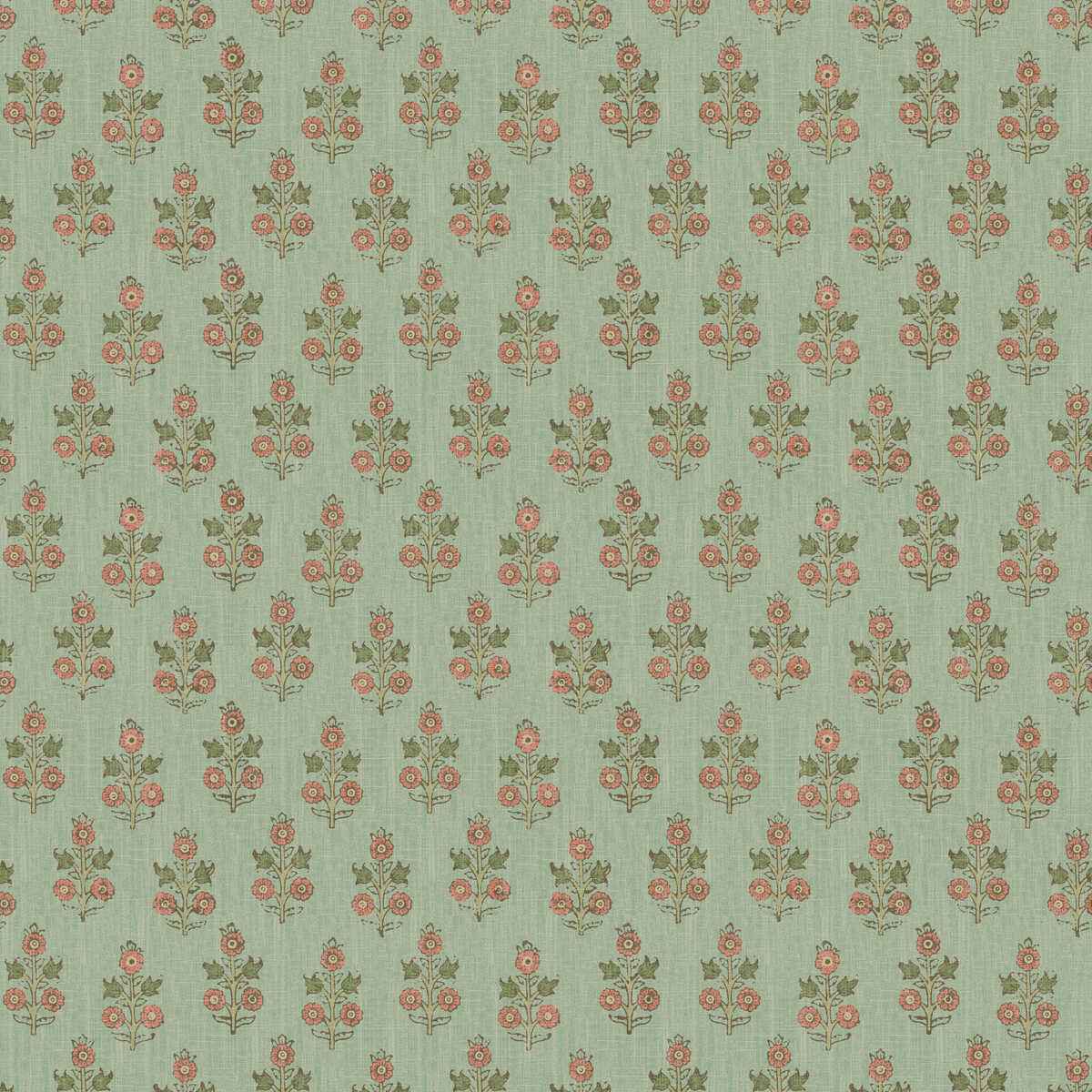 Bw4511760 Poppy Sprig Aqua Blush G P J Baker Wallpaper - G P & J BAKER Wallpaper