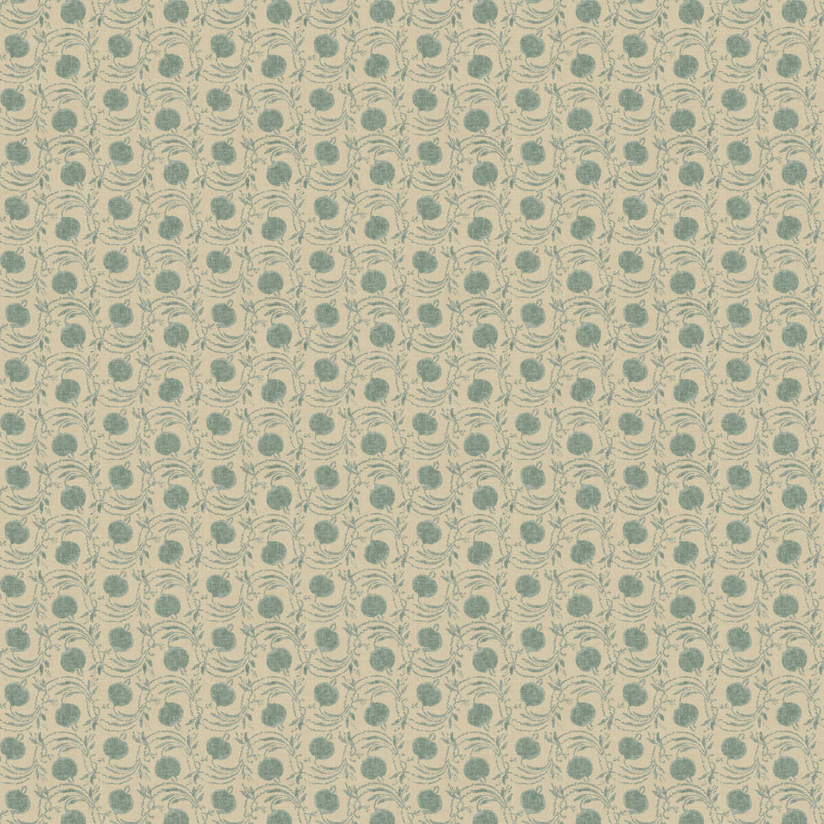 Seed Pod - Aqua - G P & J BAKER Wallpaper
