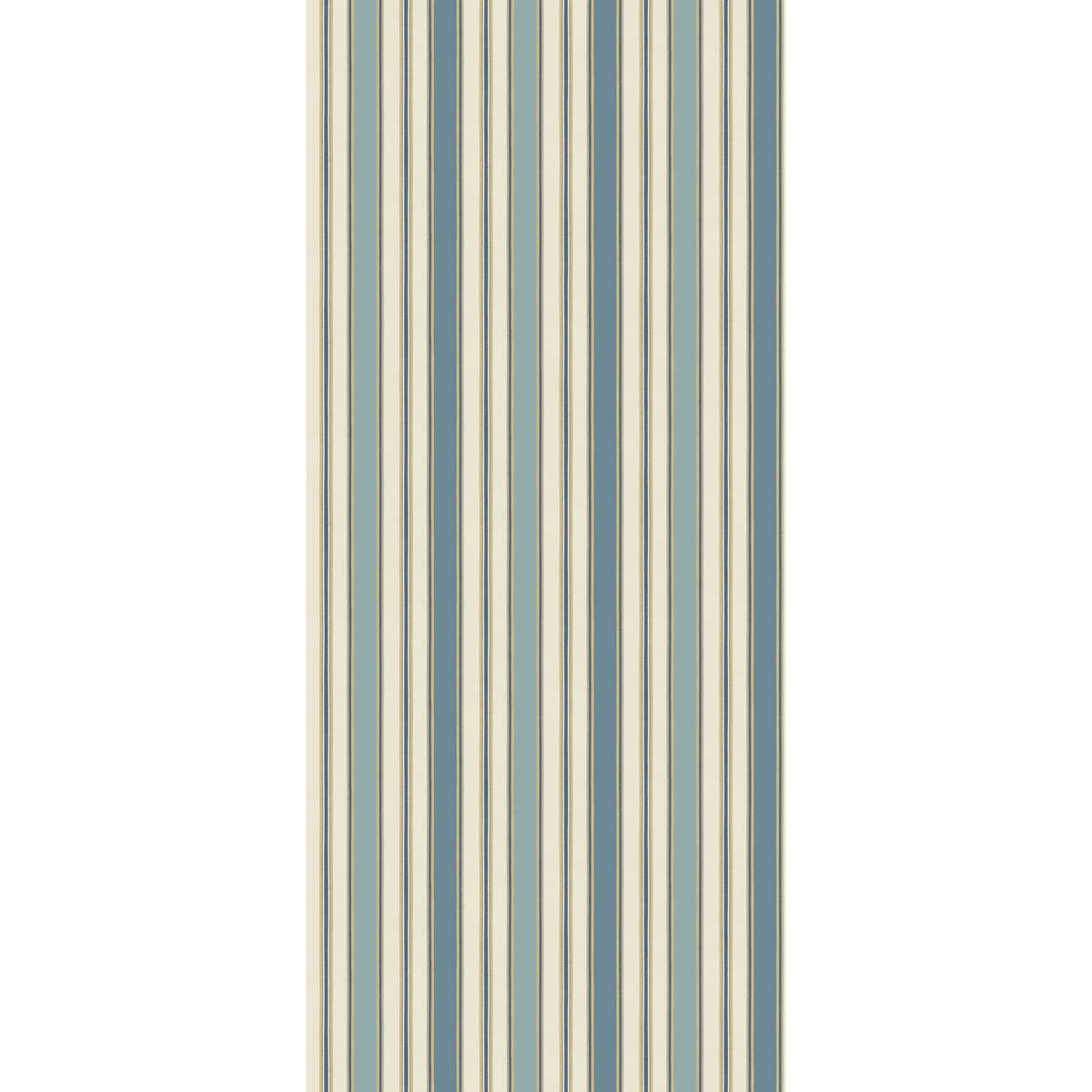 Melbourne Stripe - Blue - G P & J BAKER Wallpaper