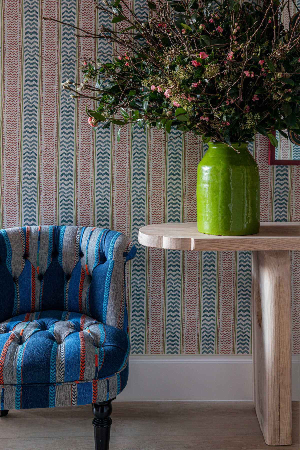 Bw4514050 Wriggle Room Teal Spice G P J Baker Wallpaper - G P & J BAKER Wallpaper