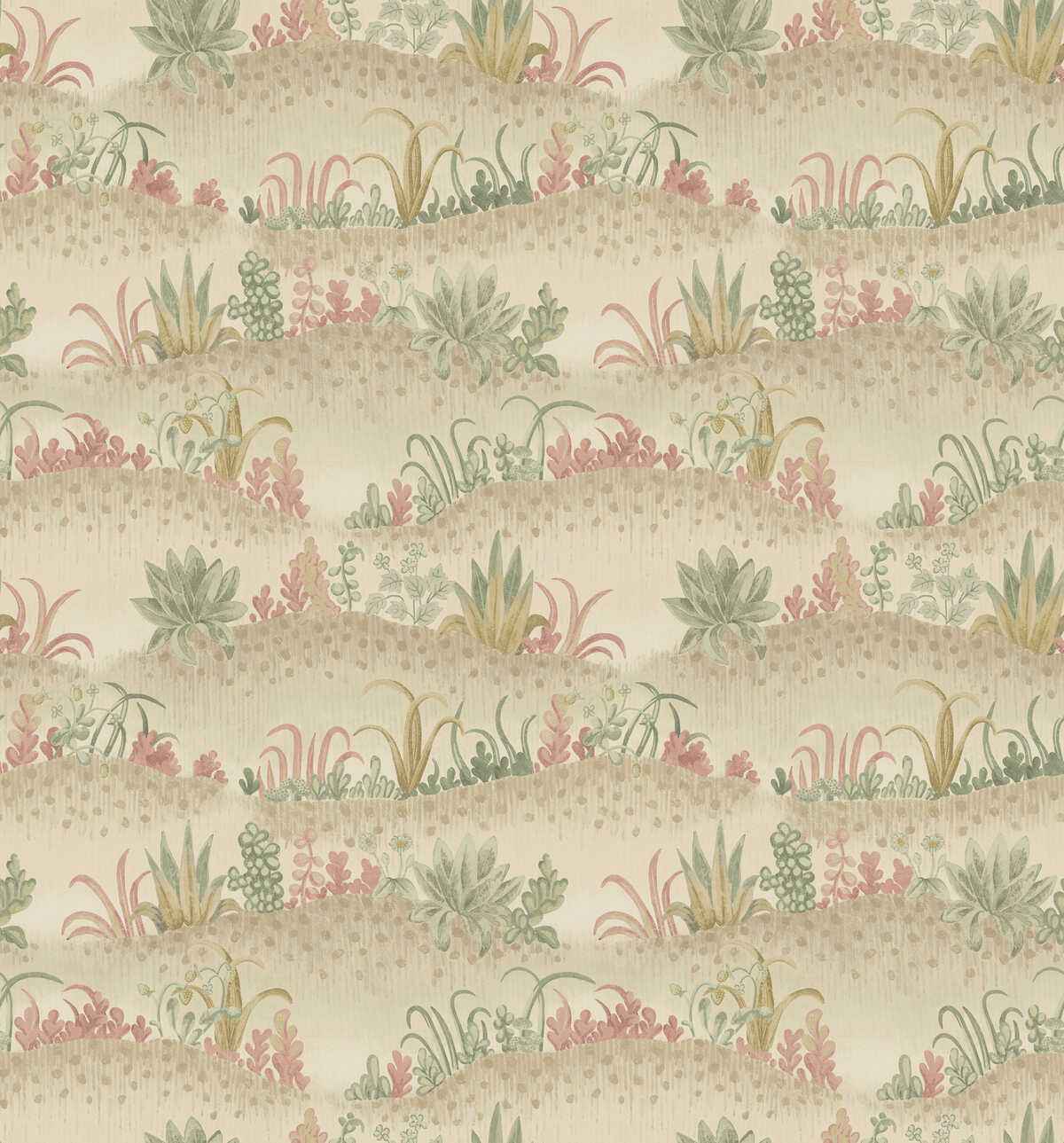 Bw4514530 Garden Tapestry Pink Green G P J Baker Wallpaper - G P & J BAKER Wallpaper