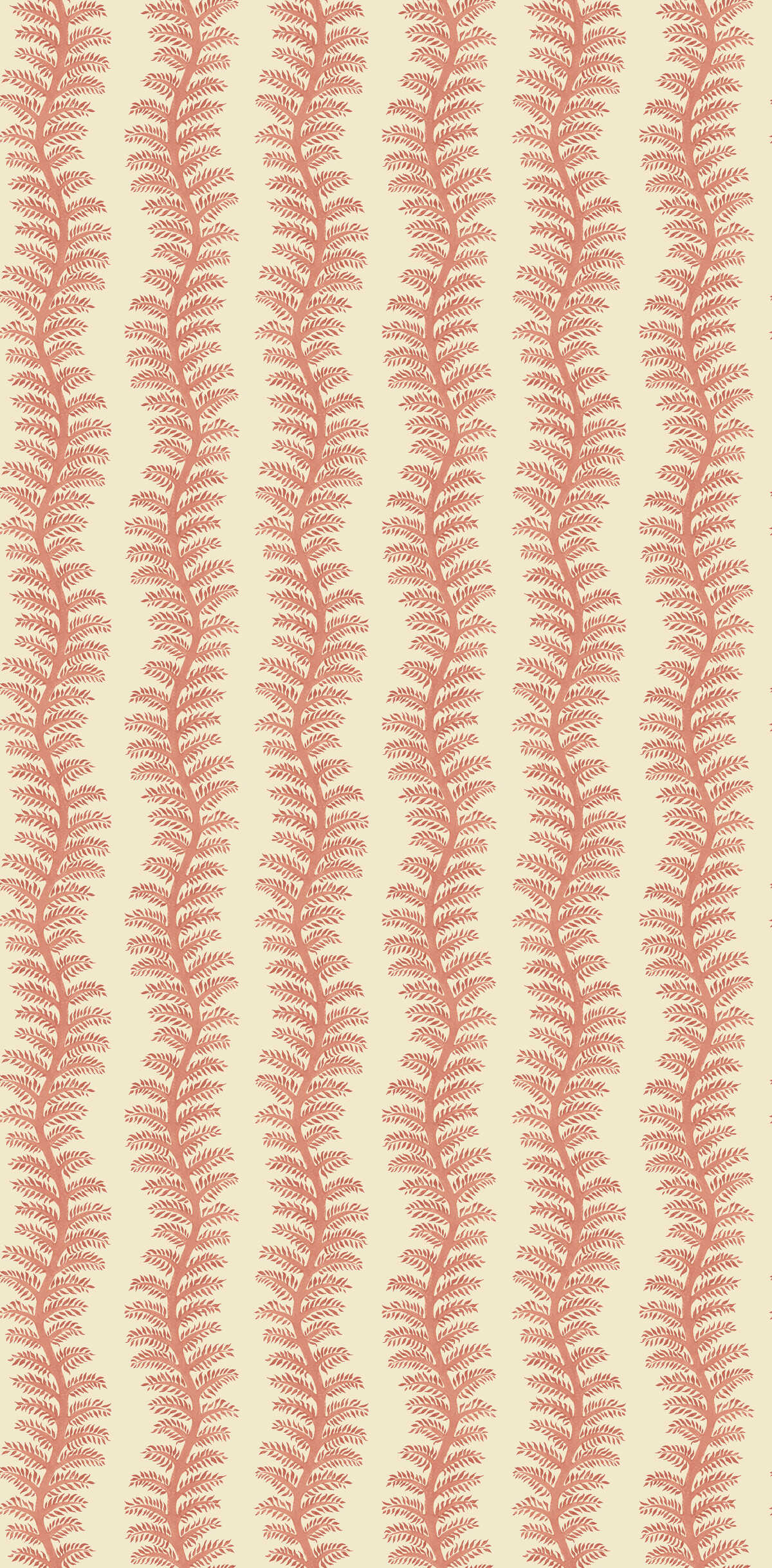 Tetbury Stripe - Soft Red - G P & J BAKER Wallpaper