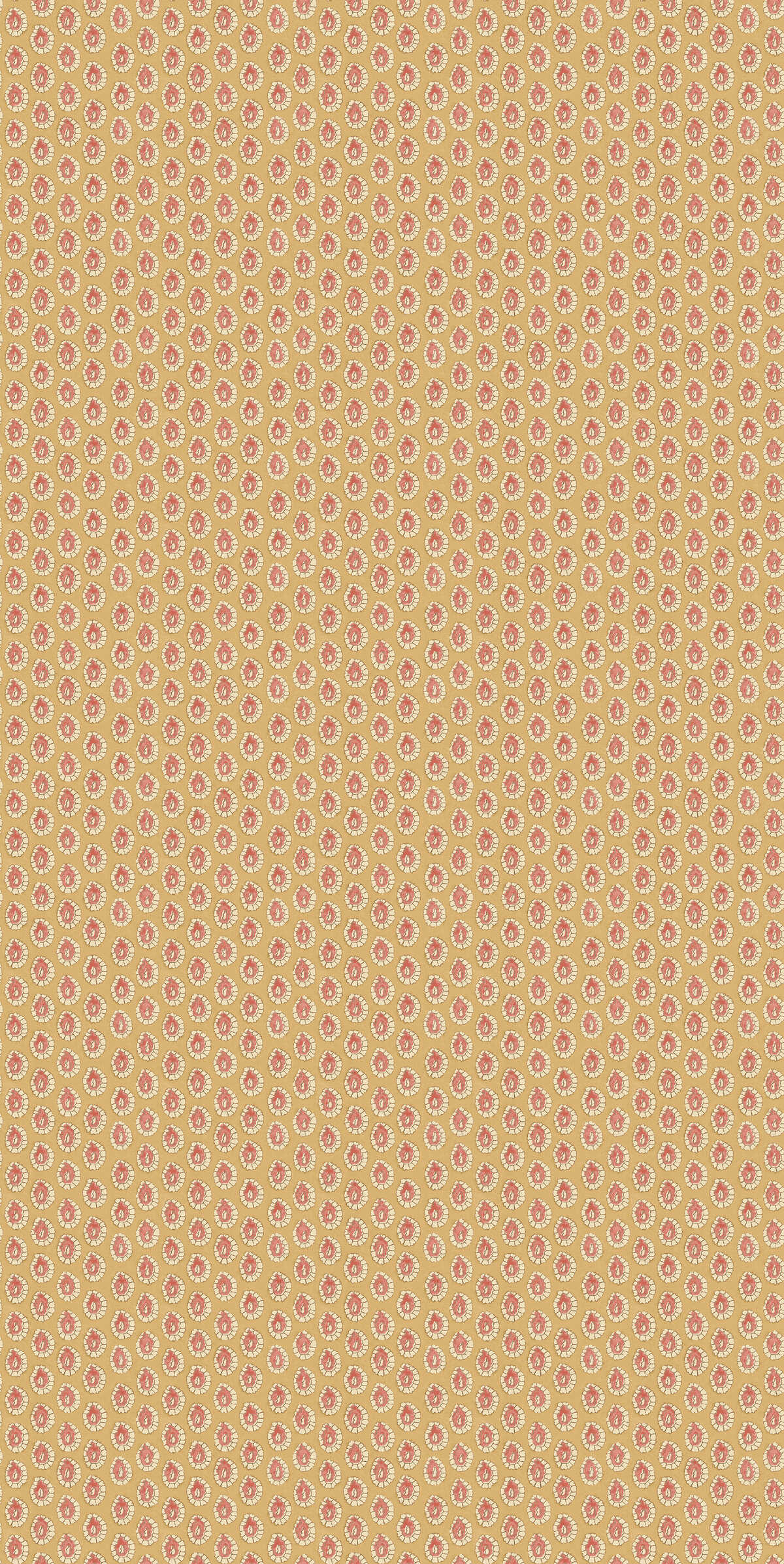 Dotty - Ochre - G P & J BAKER Wallpaper