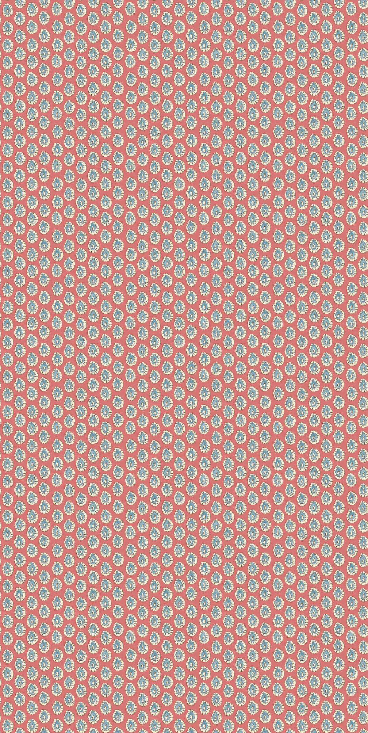 Dotty - Red/Blue - G P & J BAKER Wallpaper