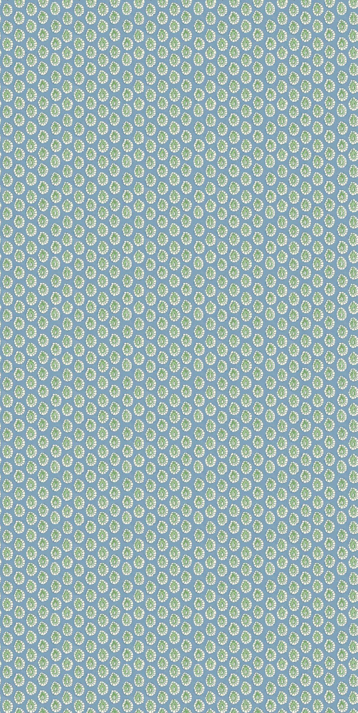 Dotty - Blue/Green - G P & J BAKER Wallpaper