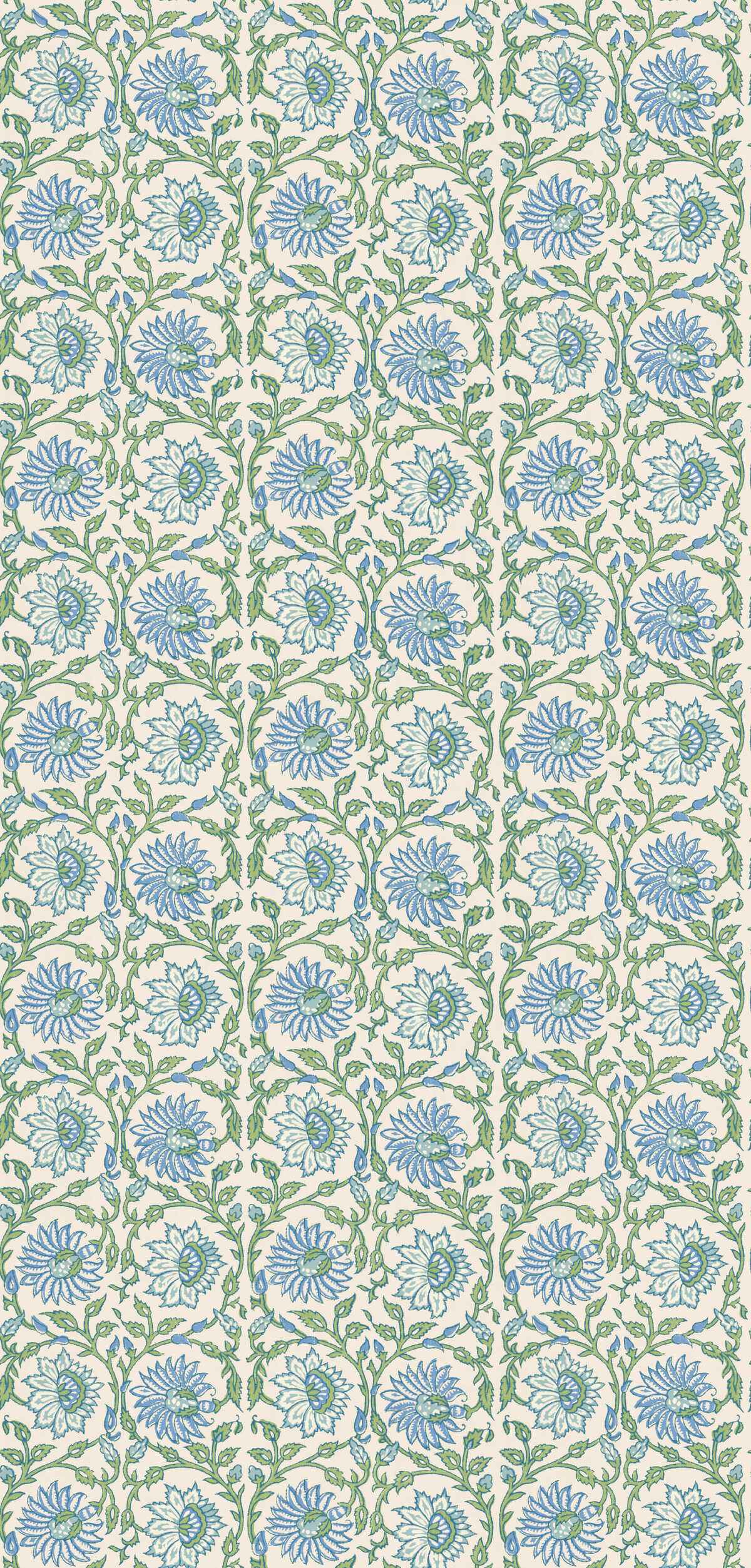 Bw4515920 Cecily Blue Green G P J Baker Wallpaper - G P & J BAKER Wallpaper