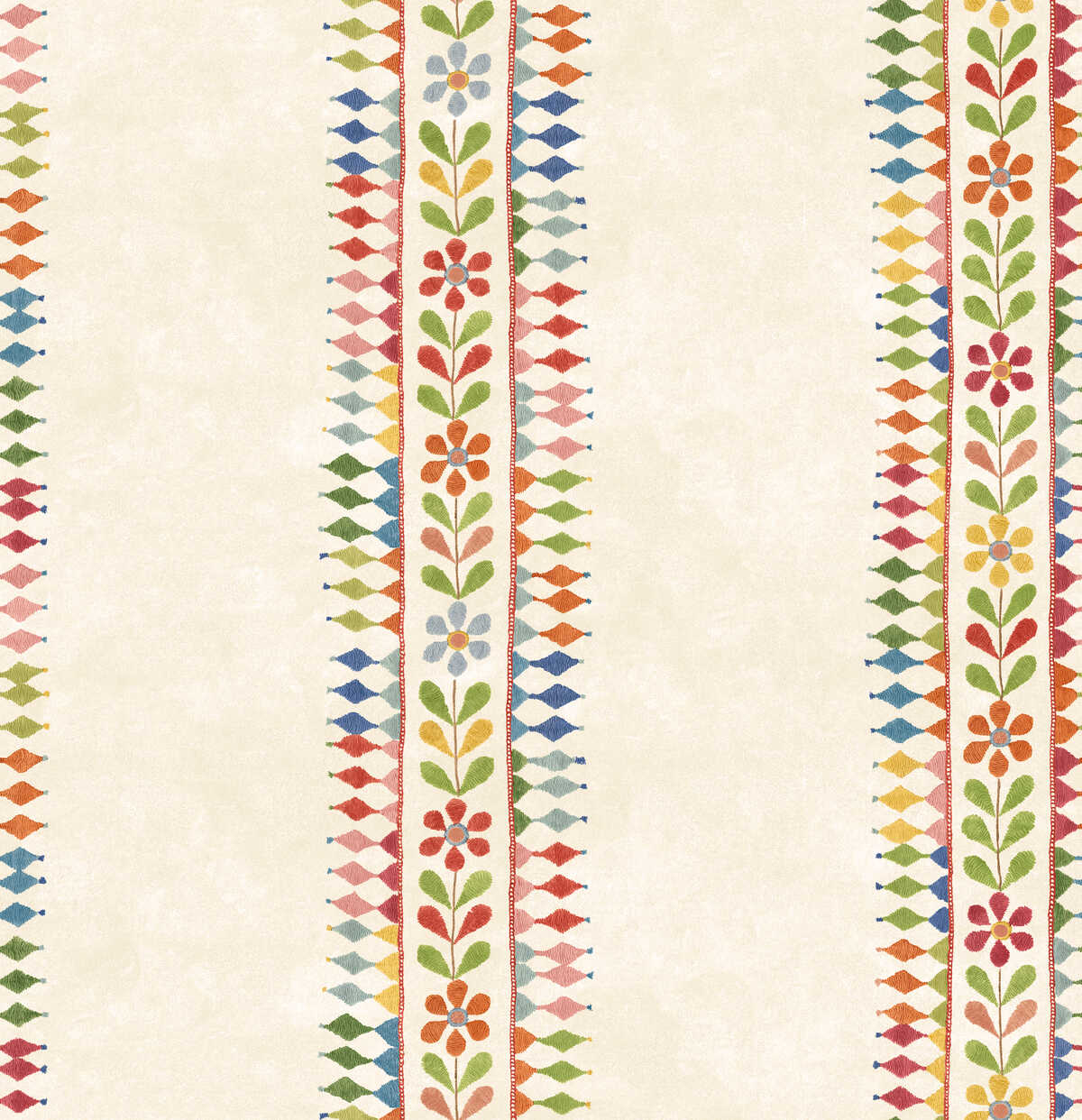 Flower Pot - Jewel - G P & J BAKER Wallpaper