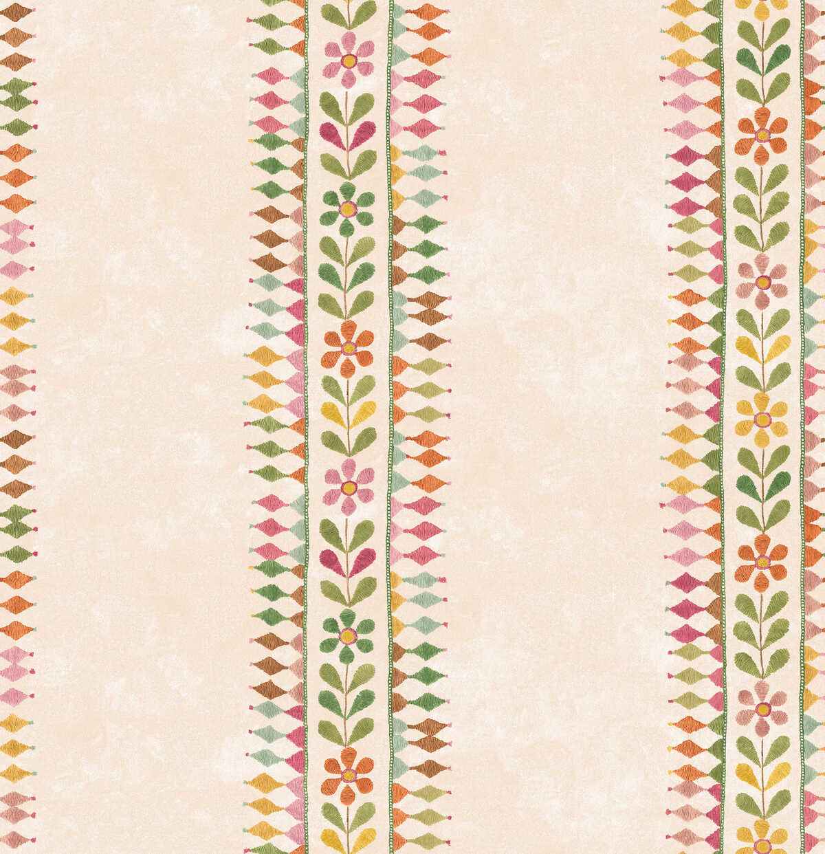 Bw4516230 Flower Pot Green Pink G P J Baker Wallpaper - G P & J BAKER Wallpaper