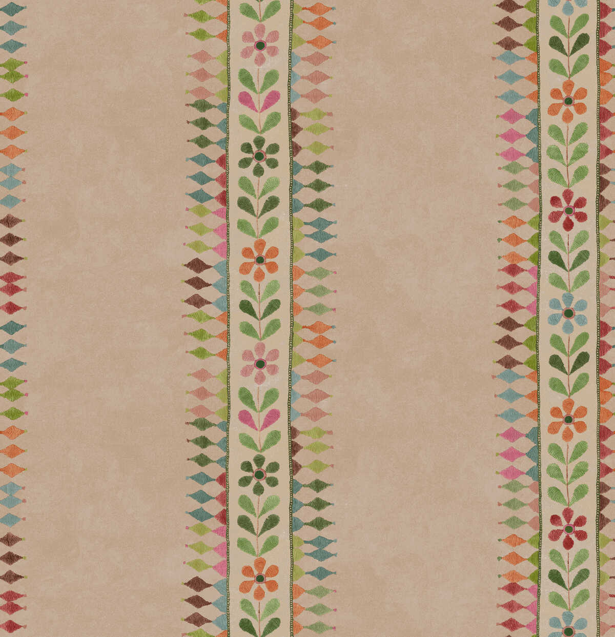 Flower Pot - Plaster - G P & J BAKER Wallpaper