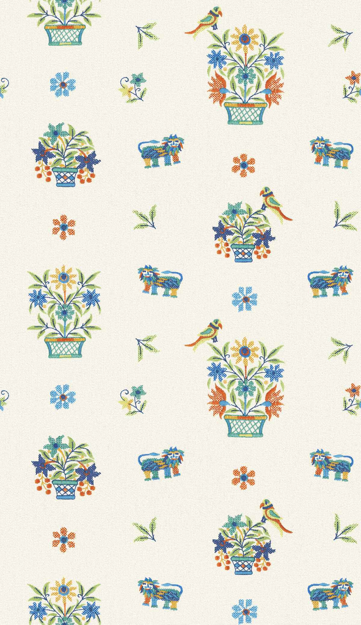 Bw4516510 Roar Stitch Jewel G P J Baker Wallpaper