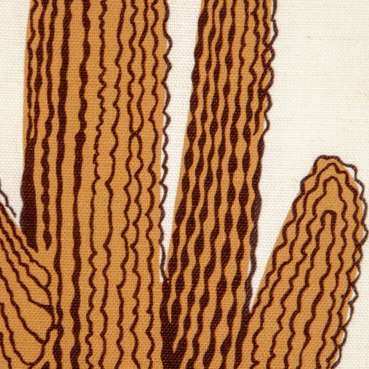 Cacti Land - Saffron - KRAVET COUTURE Fabric
