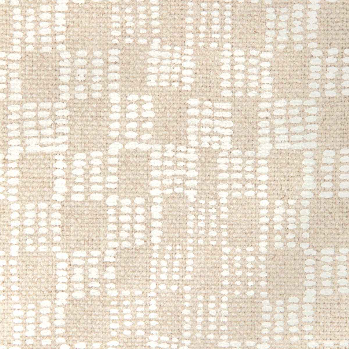 Ccf23031610 Beck White Natural Caroline Cecil Textiles Fabric - CAROLINE CECIL TEXTILES Fabric