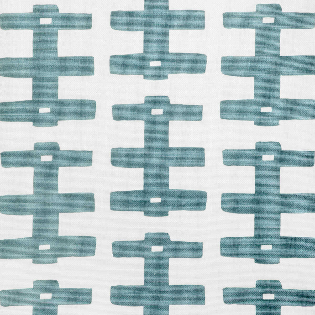 Bridge - Denim/Oyster - CAROLINE CECIL TEXTILES Fabric