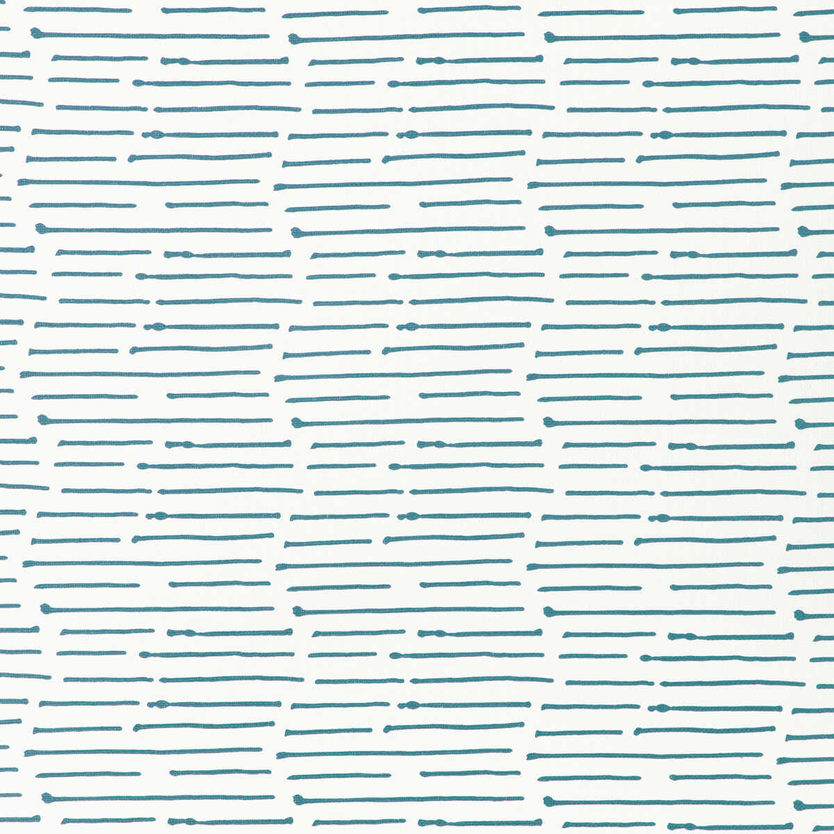 Ink Stripe - Denim/Oyster - CAROLINE CECIL TEXTILES Fabric